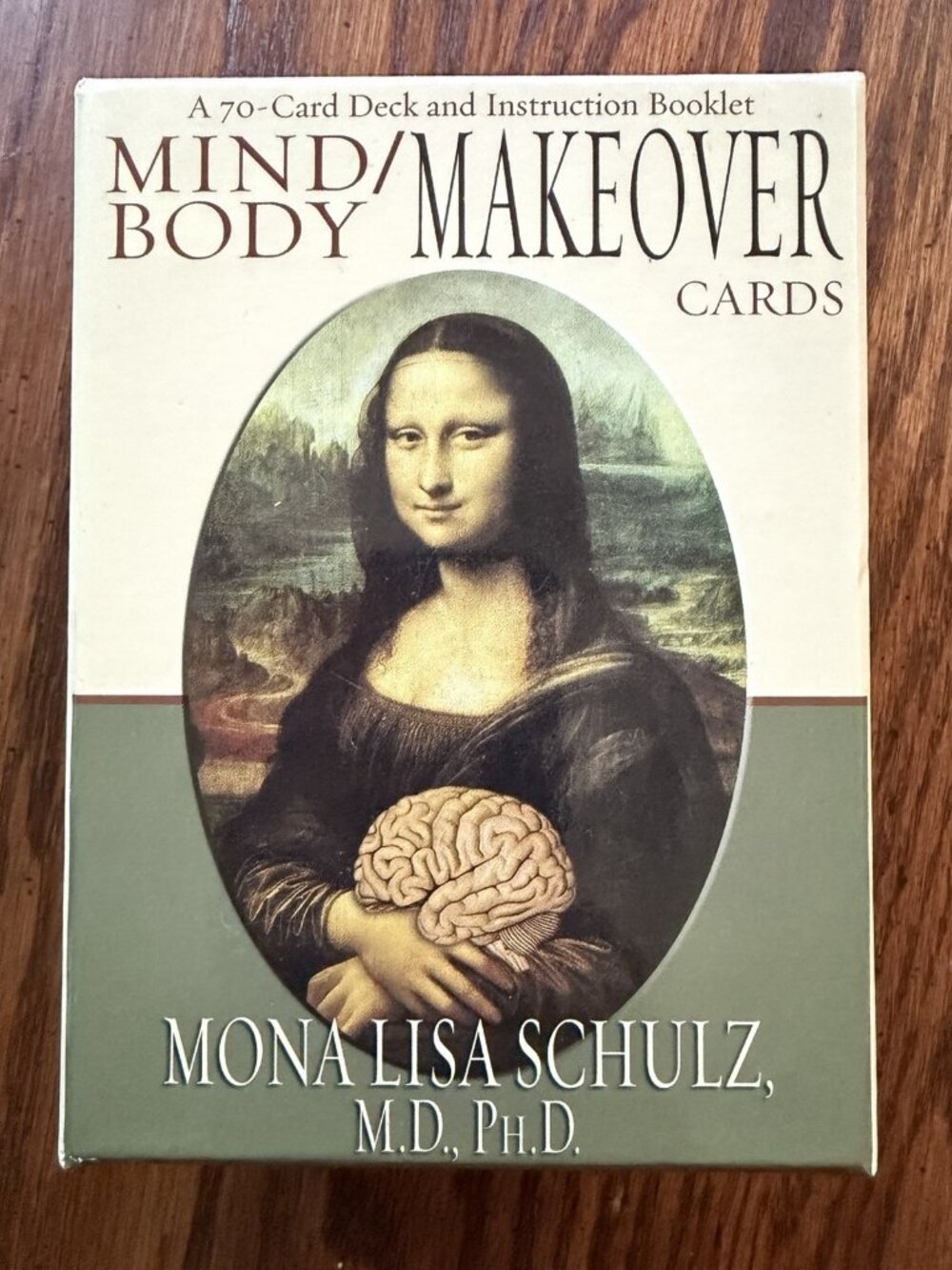 Mind/Body Makeover Cards by Mona Lisa Schulz -70 Card Deck & Instruction Booklet
